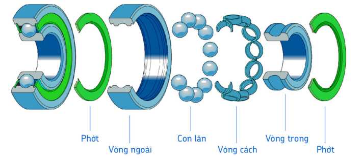 vòng bi cao long