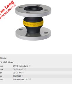 Khớp nối cao su DN65 xe bồn, nhà máy lọc dầu và trạm xăng 3