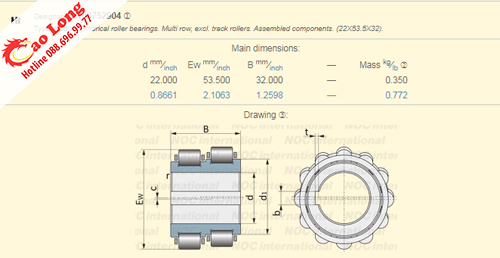 Vòng bi lệch tâm