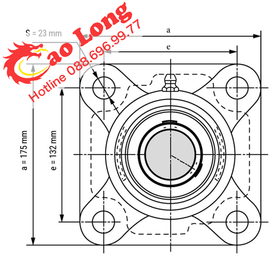 gối đỡ UCF310 SKF