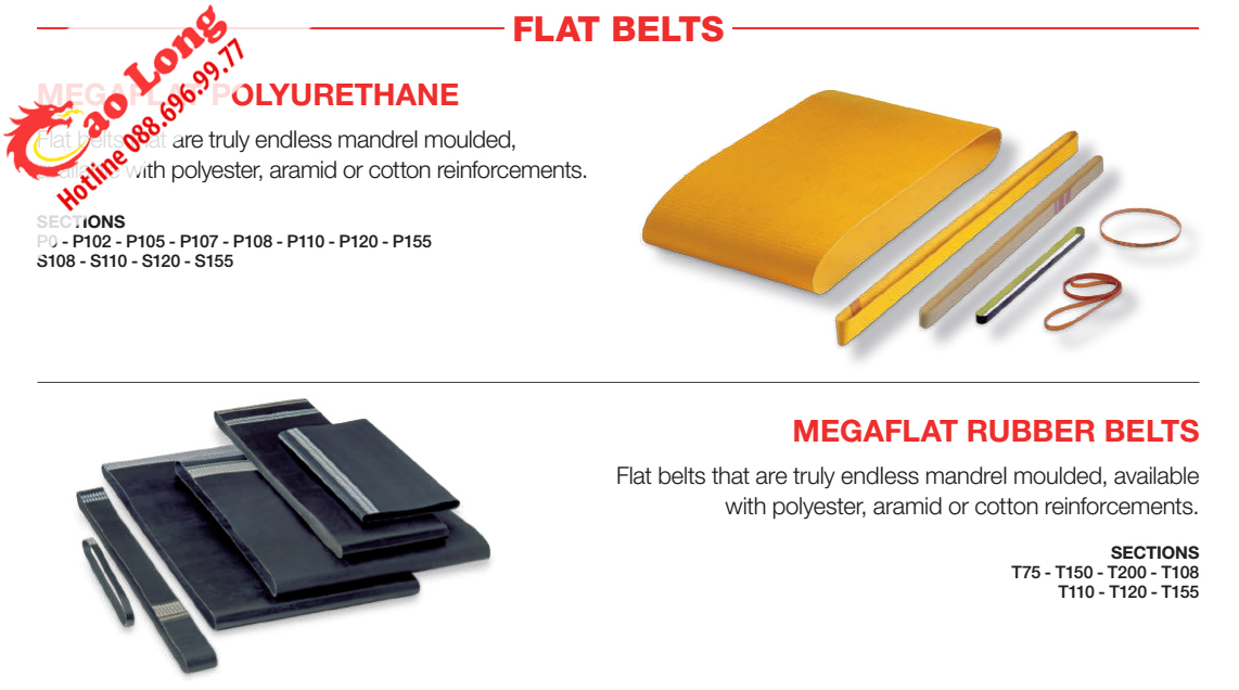 flat belts