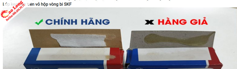 cách kiểm tra vòng bi SKF