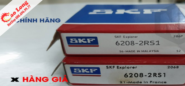 cách kiểm tra vòng bi chính hãng SKF