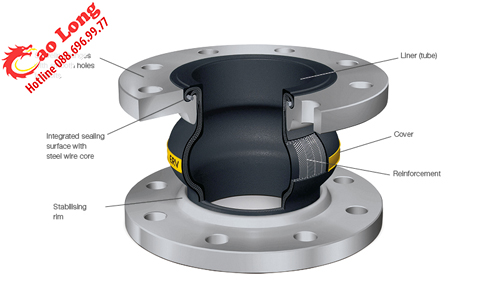 nhà phân phối khớp nối mềm cao su elaflex tại việt nam