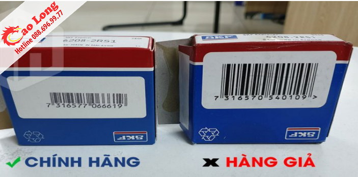 kiểm tra vòng bi SKF chính hãng