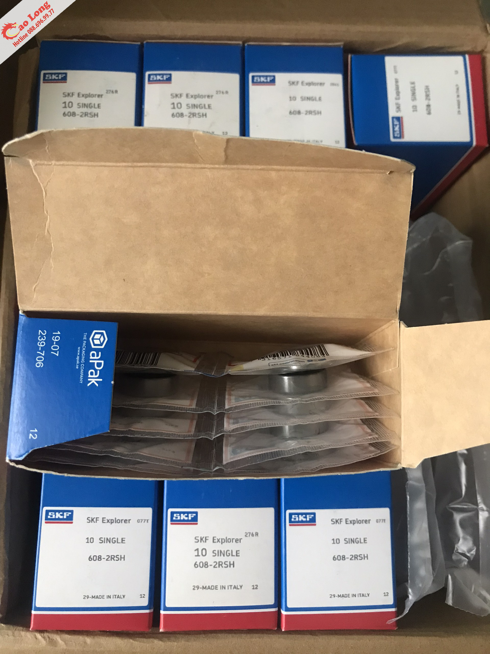 Vòng bi 608 2RSH SKF Chính hãng 1