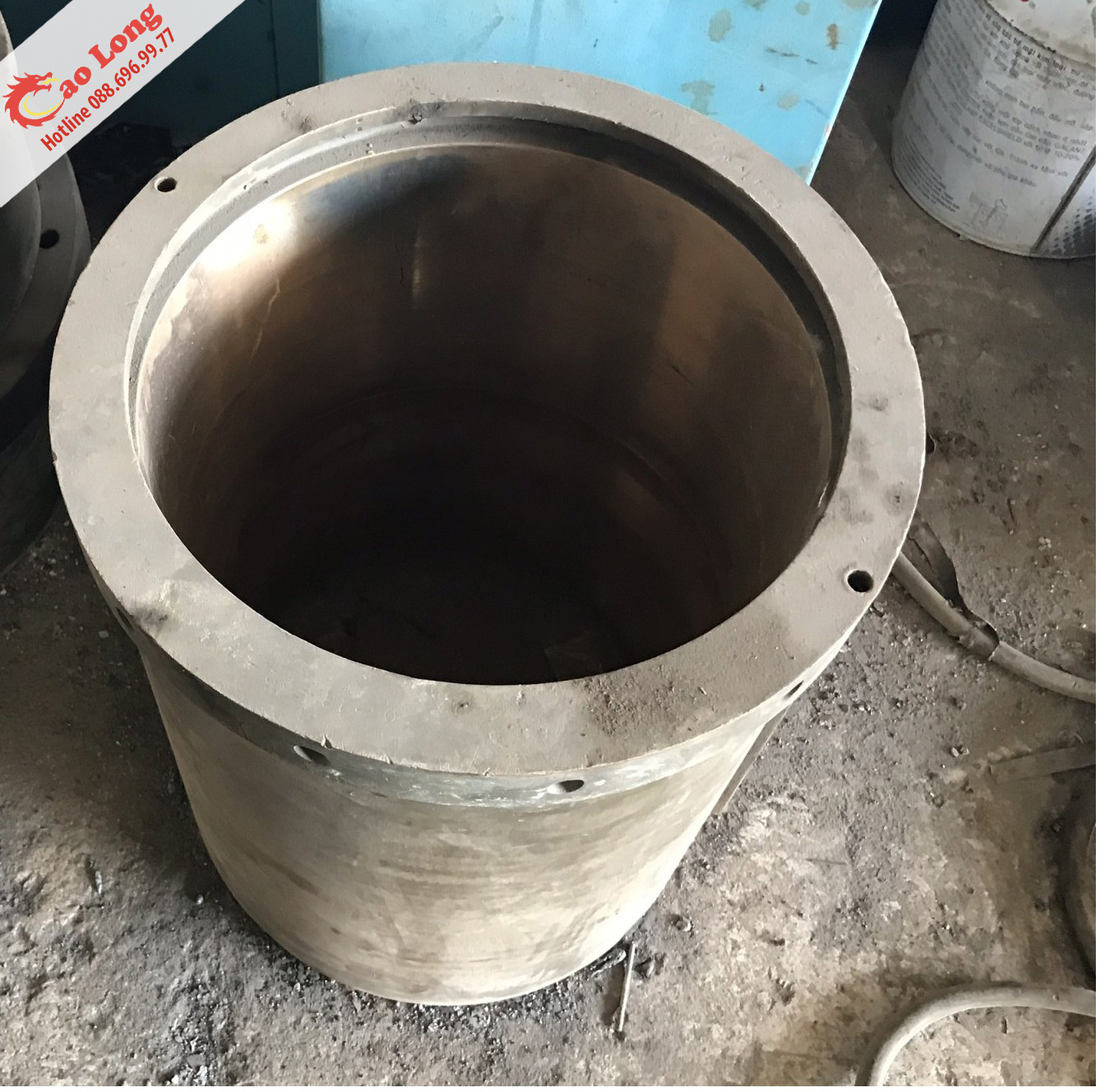 đúc bạc thau ly tâm không rỗ khí