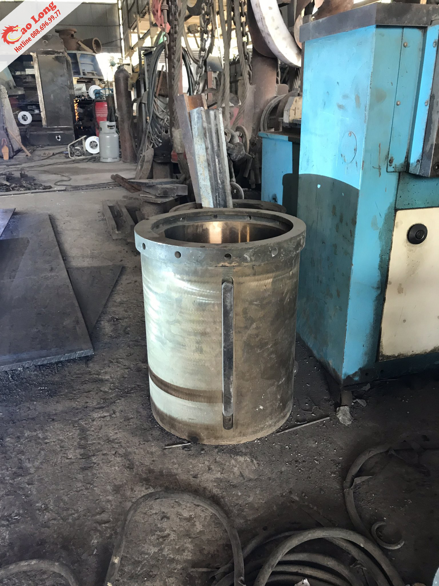 đúc bạc thau ly tâm không rỗ khí